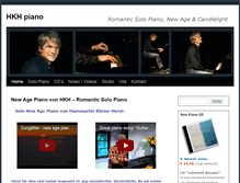 Tablet Screenshot of hkh-piano.de